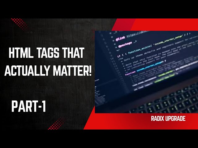 Learn HTML in 20 Minutes 🚀 Complete Beginners Guide (Structure + Tags Explained) covering Part-1