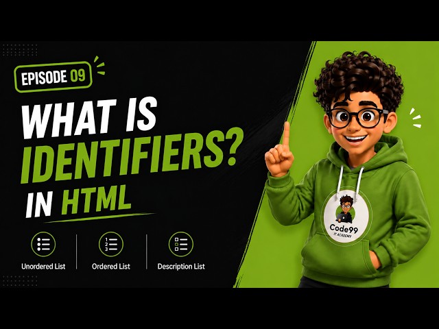 What is an Identifier? | Episode 9 | MERN Stack Course Chennai | Code99 IT Academy