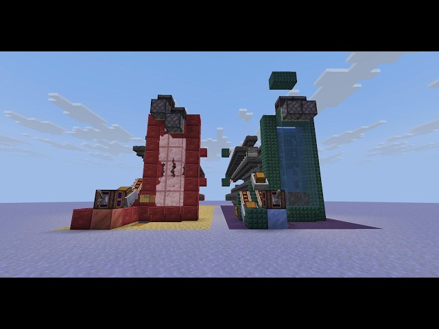 Two 64 Furnace Arrays (Minecraft Java)