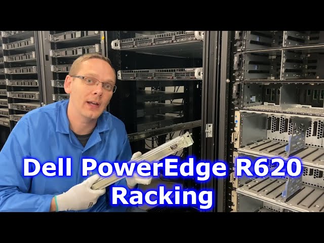 Dell PowerEdge R620 | How To Rack a Server | Data Center Racking | Sliding Rails | Rackmount Server