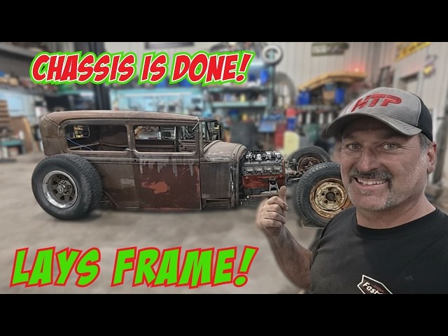 Finishing up the Custom Model A Chassis!
