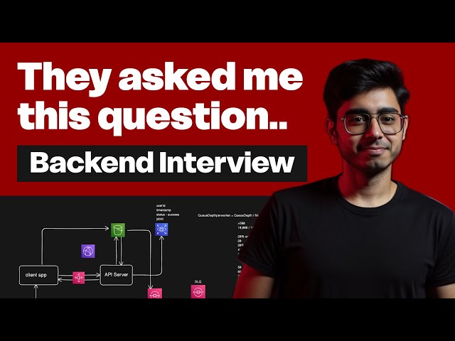 They asked me this question for Senior Software Engineer position