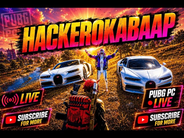 🔴 PUBG PC LIVE | DESTROYING EVERYONE WITH NEW WEAPON "RPD""