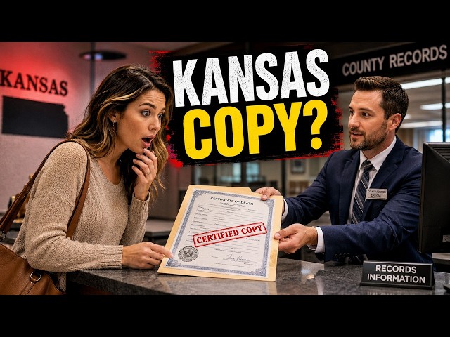 How to get a death certificate copy in Kansas