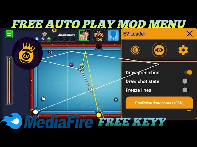CHEAT 8 BALL POL AUTO PLAY EV LOADER