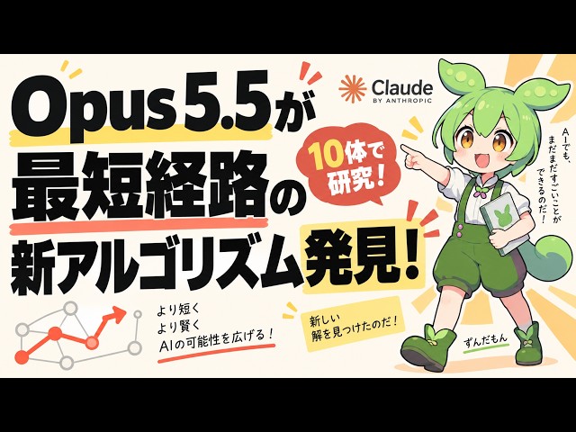 We had 10 Opus 5.5s conduct research and they discovered a new algorithm in 15 hours—and even pro...