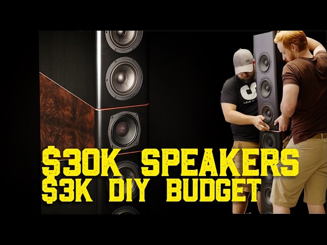 Over-the-Top DIY Speaker | $3,500 Parts → $35,000 Performance