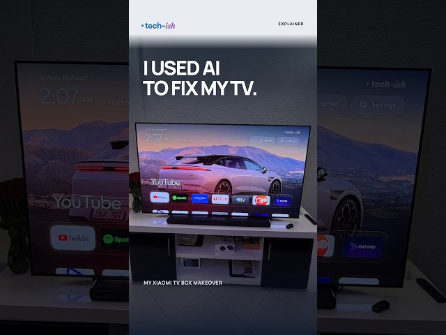 I Fixed My Google TV Home Screen With AI