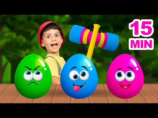 Surprise Eggs Fruits + Mix Kids Songs Compilation | BabyBillion | Nursery Rhymes