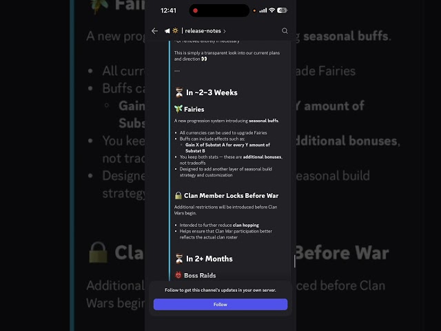 Leaks on forge master’s next update! 