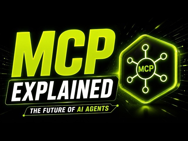 MCP Explained Simply | The Future of AI Agents and Developer Tools