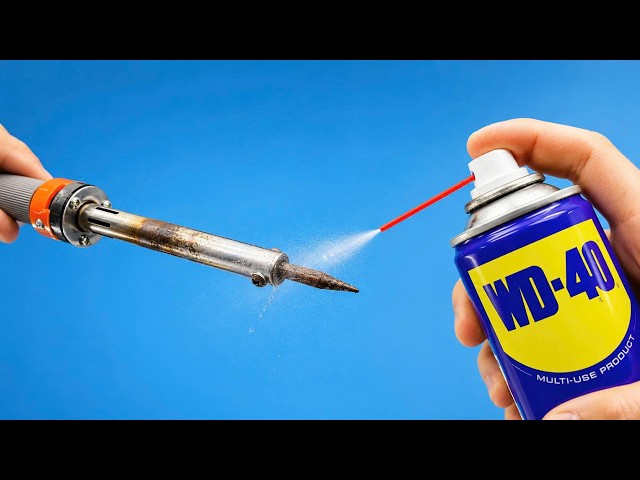 ⚡ Once You Know This WD-40 Secret, You'll Never Buy a New Soldering Iron Tip Again!
