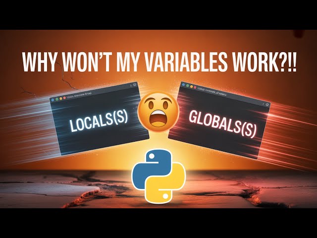 Python globals() and locals() Explained in 4 Minutes