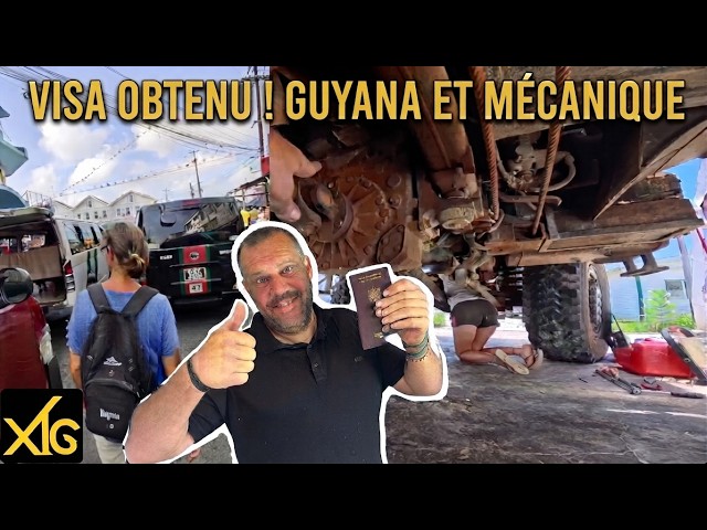 809 Finally got our visa! 🇬🇾 An intense day in Georgetown between city life and mechanics on our ...