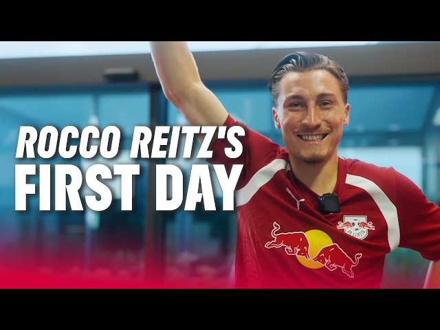 Inside Rocco Reitz's FIRST DAY at RB Leipzig! 👀 | Medicals & exclusive behind-the-scenes
