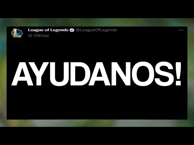 WHAT?! RIOT ASKS PLAYERS FOR HELP WITH LOL CLASSIC