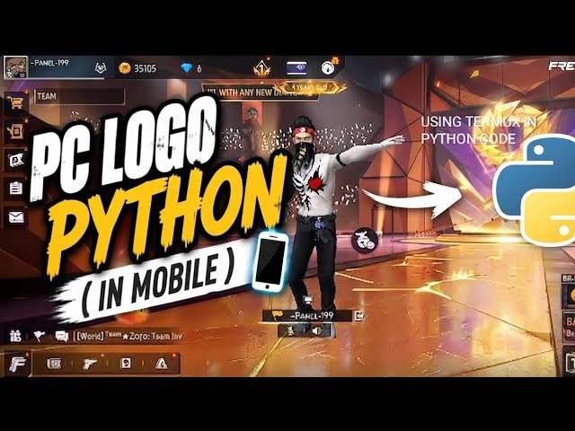 Pc Logo In Mobile Using Termux Python Code 100% Warking Python Code 