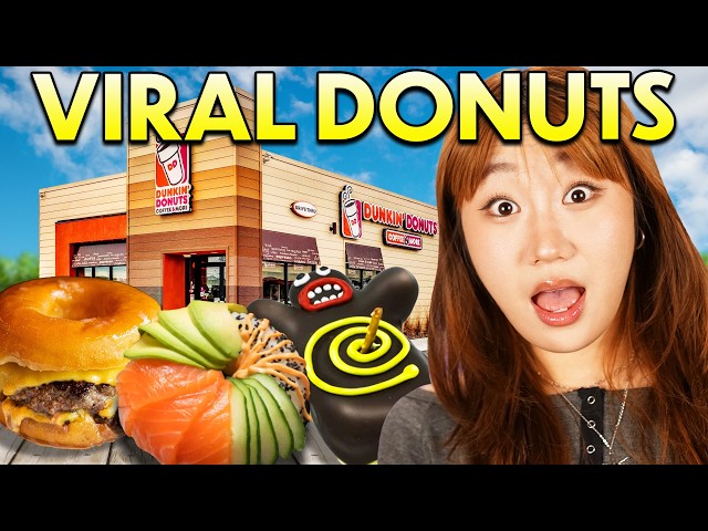 Trying & Rating The Internet's Most Viral Donuts!