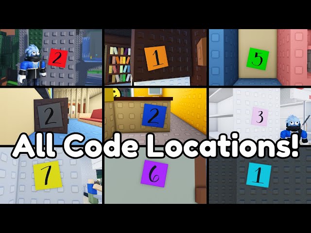 ALL 50 CODE LOCATIONS AND BEST ROUTE FOR CODEBREAKER NOOBIE