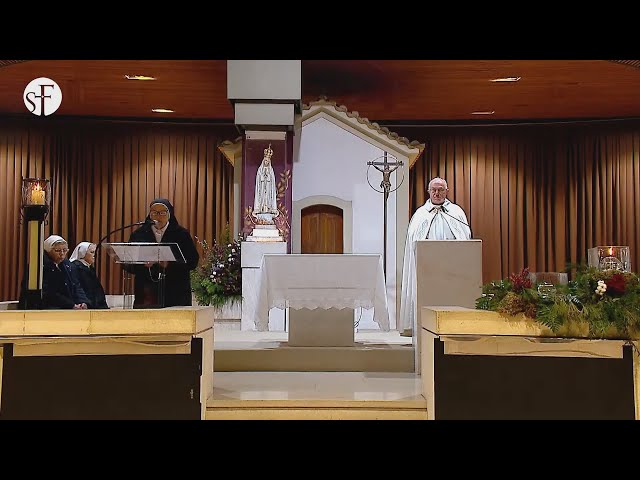 Terço a Nossa Senhora de Fátima desde a Capelinha das Aparições 15.12.2025