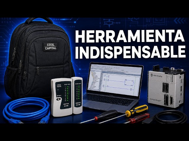 What I carry in my backpack as a PLC programmer || Marco Parker