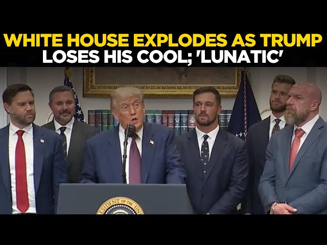 US News LIVE: 'Dealing With You Lunatic': White House Erupts; Trump LOSES Cool, Screams At Reporter