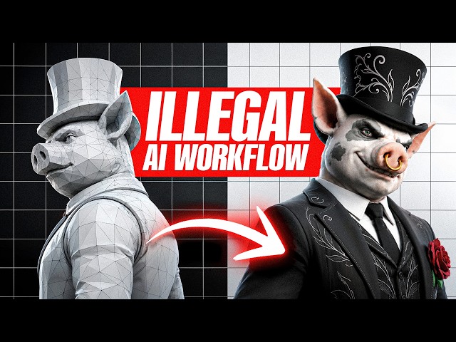 Nobody Is Ready for This Next-Gen AI Workflow - 3D Characters & Assets