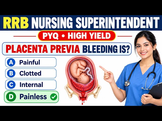 RRB Nursing Superintendent Previous Year Question Paper | RRB Staff Nurse Previous Year Paper | 