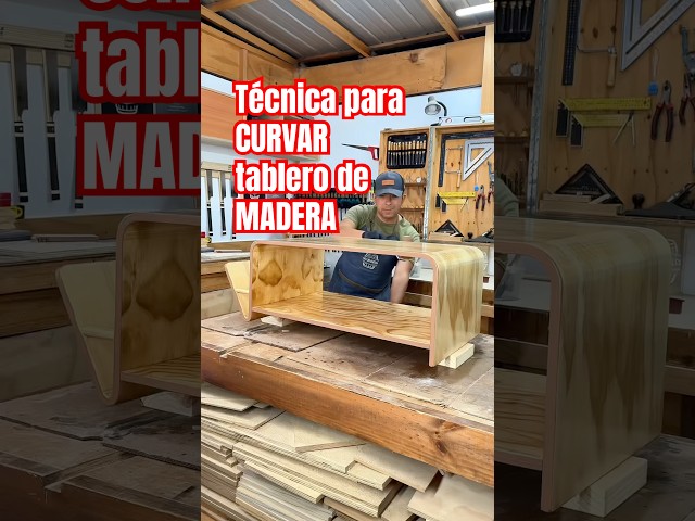 Step-by-Step Technique for Bending WOOD for a Coffee Table. #wood #table #bending #tips