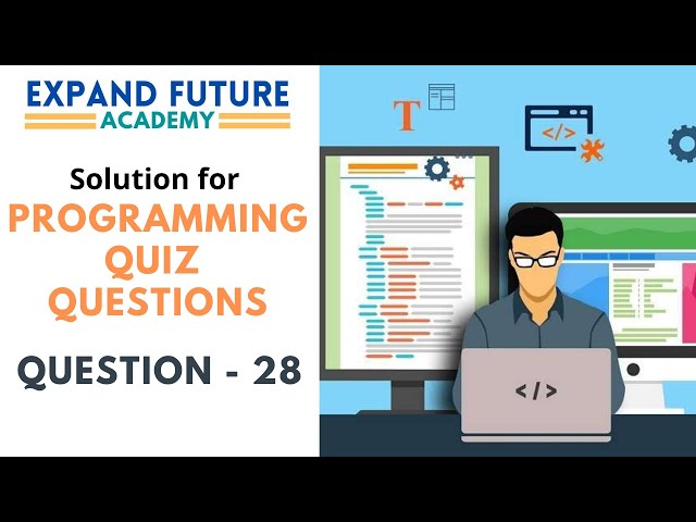 Solution for Programming Quiz Questions - Q28 -  Expand Future Academy #Shorts #CSharp #Dotnet