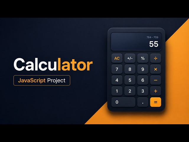 Calculator Using JavaScript | HTML CSS JS Project with Source Code