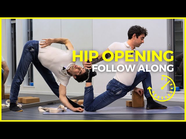 Unlock Your Hips: 30-Minute Stretching Routine for Hip Flexibility (FOLLOW-ALONG)