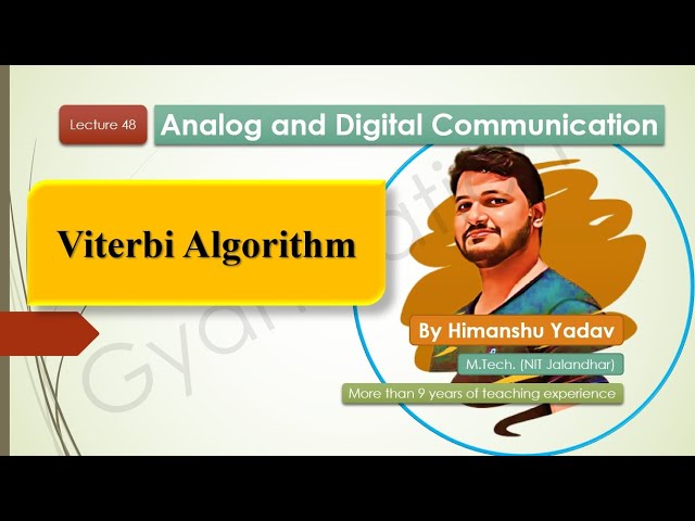 Lecture 48: Viterbi Algorithm #digitalcommunication #gate2026 