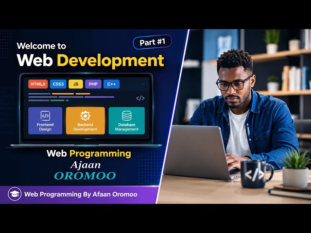 INTRODUCTION TO WEB PROGRAMING BY AFAN OROMO: A Beginners Guide