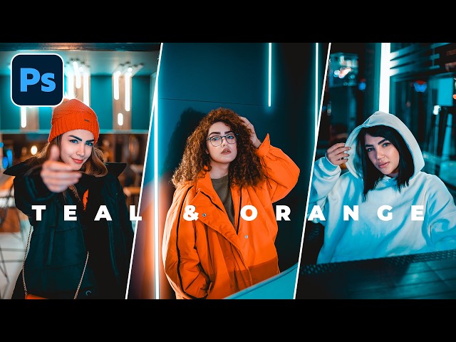 Teal and Orange Color Grading Effect in Photoshop