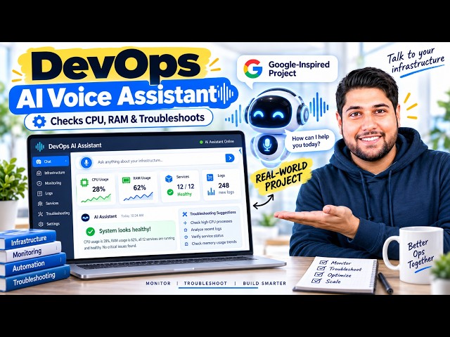 Build a Real DevOps AI Voice Assistant | Talk to Your Infrastructure