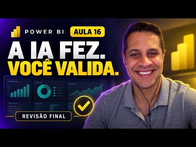 Power BI with AI: Review, customize, and finalize your dashboard | Lesson 16