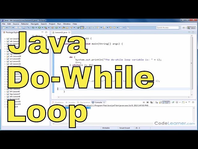 Java Programming Tutorial - 24 - do while Loops