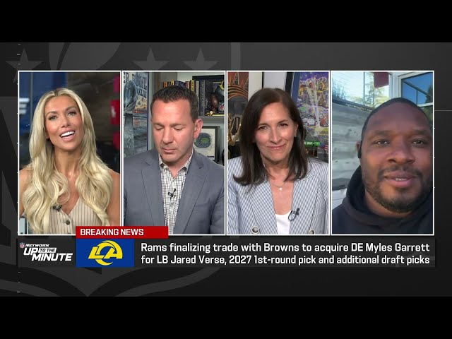 Maurice Jones-Drew on the Myles Garrett trade to the Rams