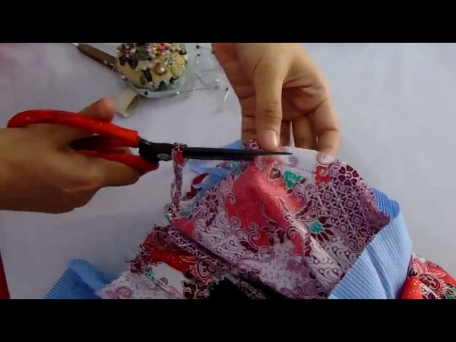 DIY Beautifull Blouse From Craft Fabric (United Neo Blouse by Yuzco) Part II