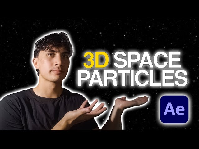 How to Make 3D Space Particles in After Effects (Easy Tutorial)
