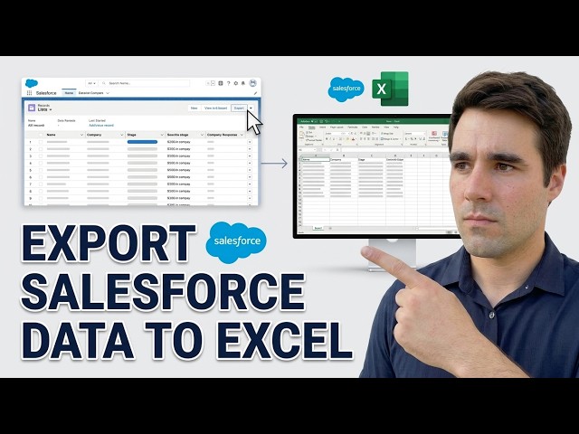 Export Salesforce Data To Excel [Masterclass]