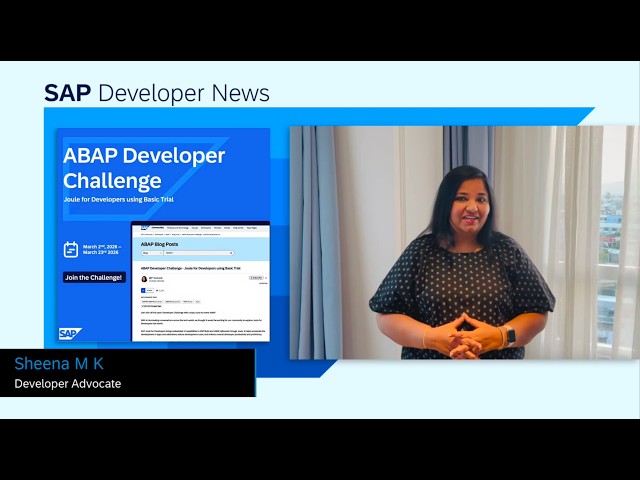 ABAP Dev Challenge, SAP Insider Las Vegas, Integration Suite Enhanced | SAP Developer News