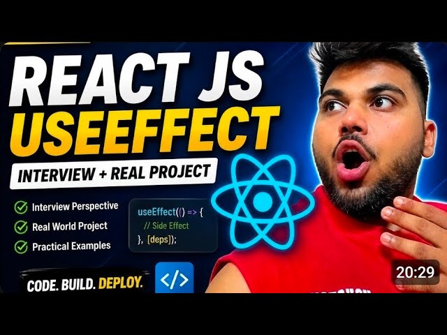 React UseEffect hook 🪝