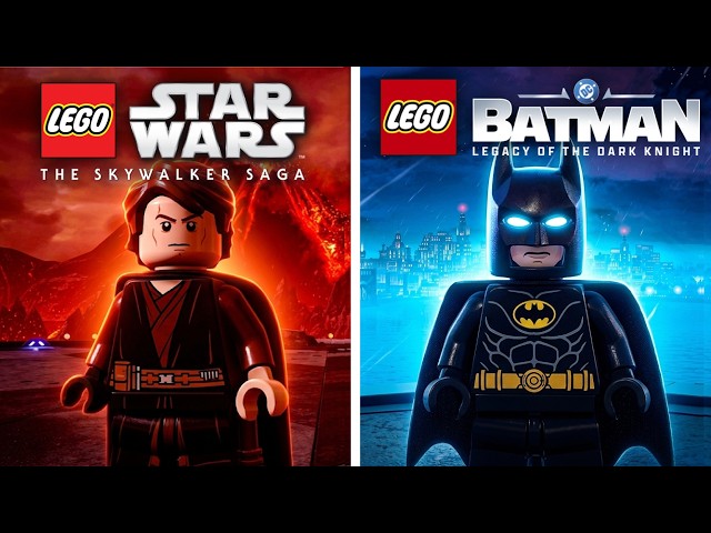 Comparing Skywalker Saga to the NEW Lego Batman