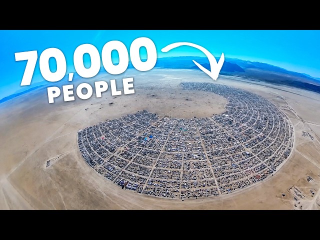 How Burning Man is Built in 29 Days