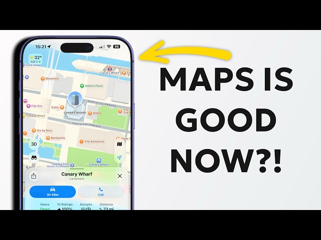 Maps for iPhone is AMAZING When You Know How To Use It (10 Tips)