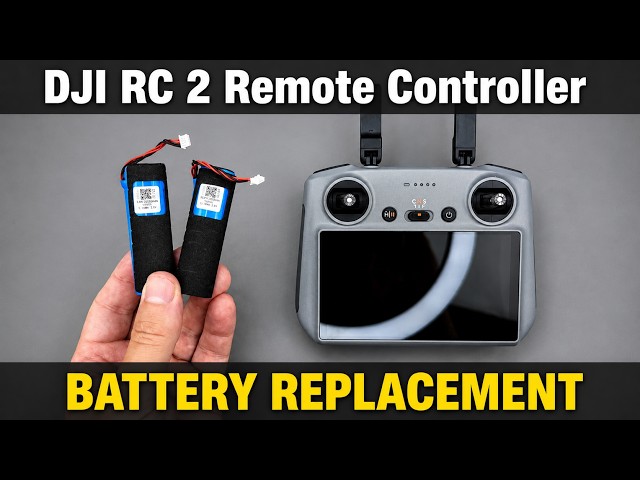 DJI RC 2 Battery Replacement Guide | Fix No Power, Shutdown & Battery Drain
