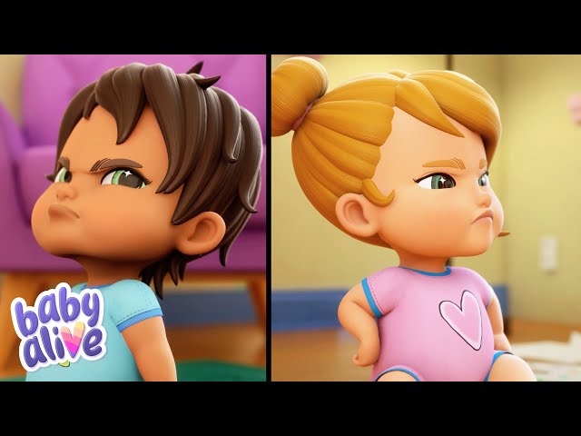 Trick or Treat Costume FIGHT! 🎃👻 Baby Alive Official 🍼 Halloween Cartoons for Kids ✨ Kids Videos 💕