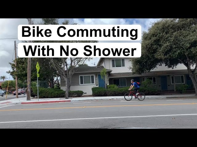 Tips for Bike Commuting with No Shower